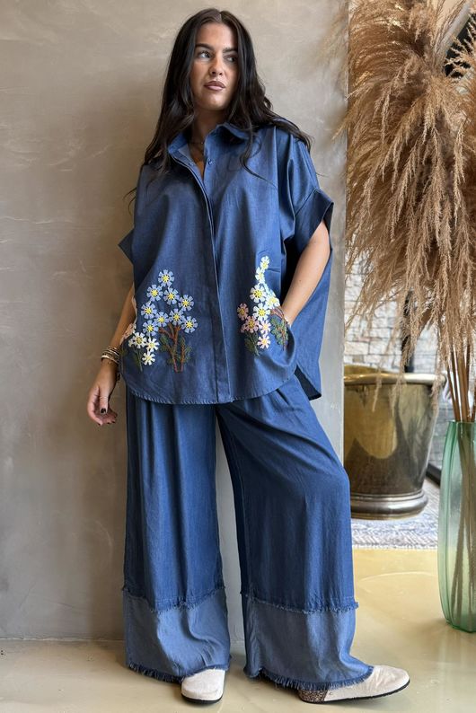 Zeta Otto Magic Posy Shirt Dark /7=